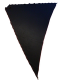 Cashmere triangle scarf No. 36