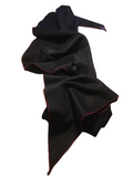 Cashmere triangle scarf No. 36