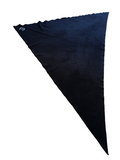 Cashmere triangle scarf No. 74