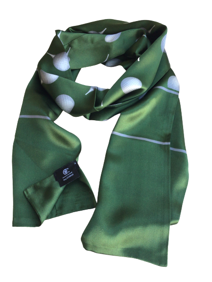 Silk scarf - Golf No. 208
