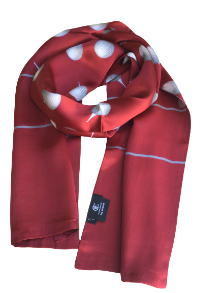 Silk scarf - Golf No. 21O