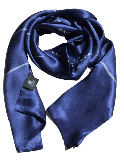 Silk scarf - Golf No. 213